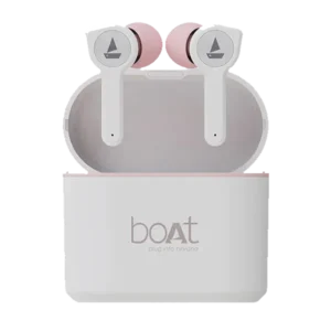 BoAt 12F White Earbuds